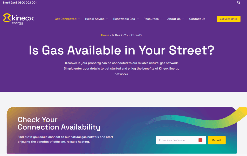 1. Gas Connection Lookup